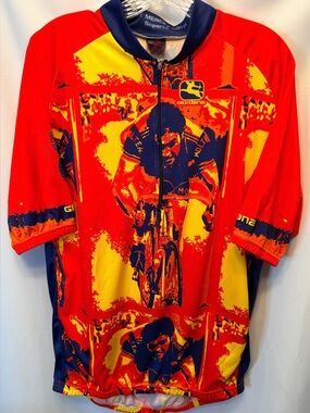 Vintage Eddy Merckx Size XL 20th Anniversary Giordana Jersey Made In Italy